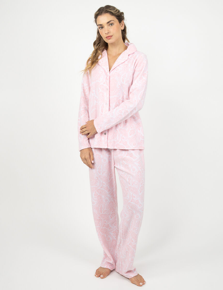 Pijama Polar Mujer Portman Club