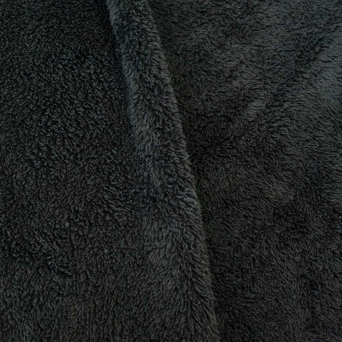 Frazada Poliéster Doral 2 Plazas Deluxe Negro