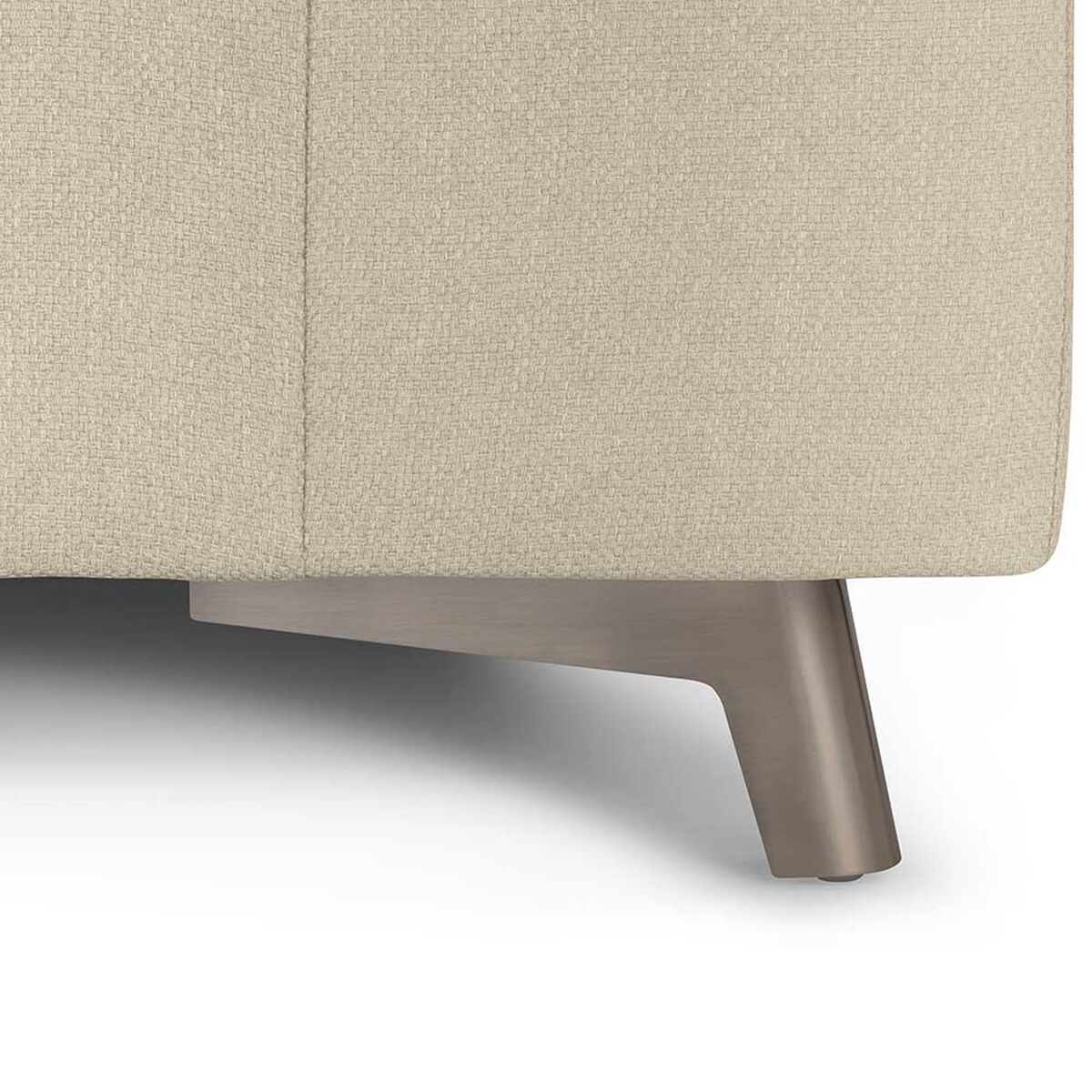 Sofá Seccional Izquierdo Rosen Carter 3-1 Cuerpos Beige