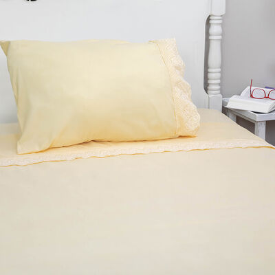 Imagen 2 del producto Juego de Sábanas Doral 1,5 Plazas Santorini Crudo