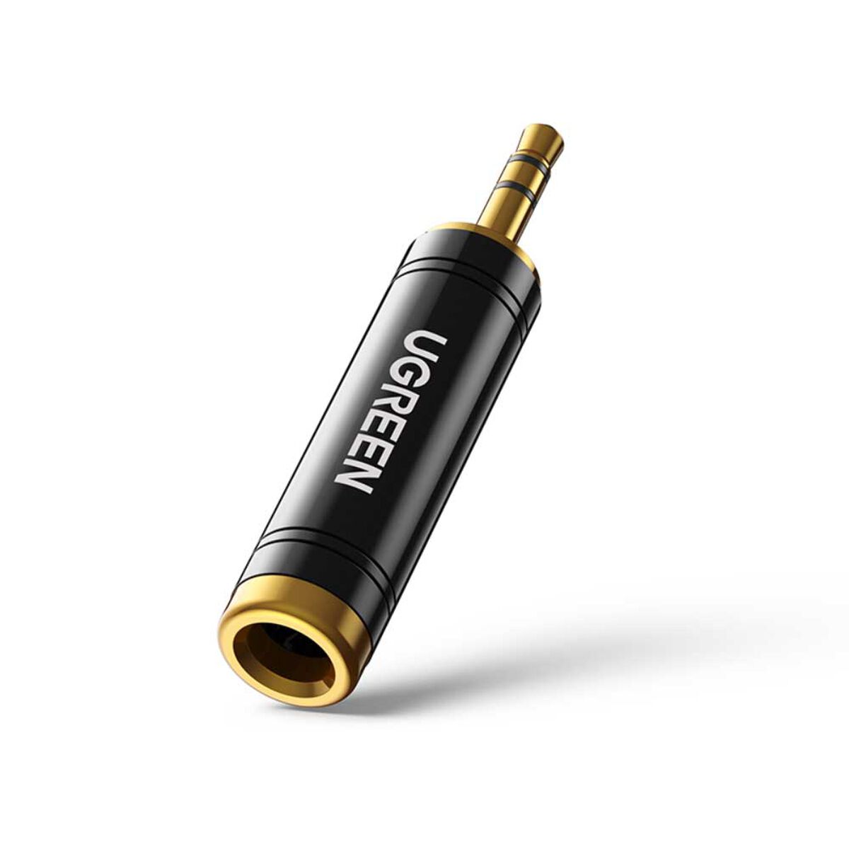 Adaptador Gold Estereo Jack 6.3Mm H/M Plug 3.5Mm Ugreen Av168