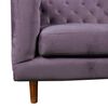 Sof&aacute; Tela Velvet Latam Home Brescia 2 Cuerpos