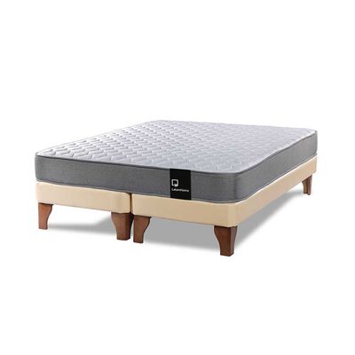 Imagen 2 del producto Cama Europea Latam Home Base Dividida 2 Plazas Zen Best Beige
