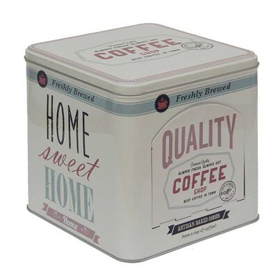 Imagen 1 del producto Lata Decorativa Metal Vgo 17 x 17 cm Diseño 2