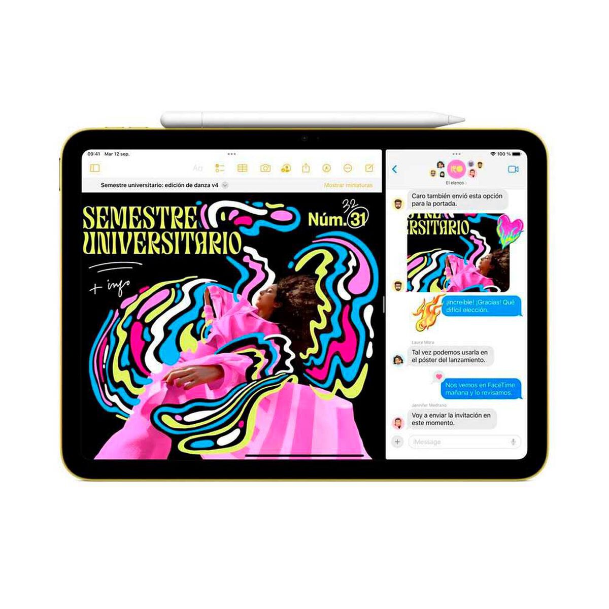 Tablet Apple iPad Chip A14&nbsp;Bionic 64GB 10,9" Plata