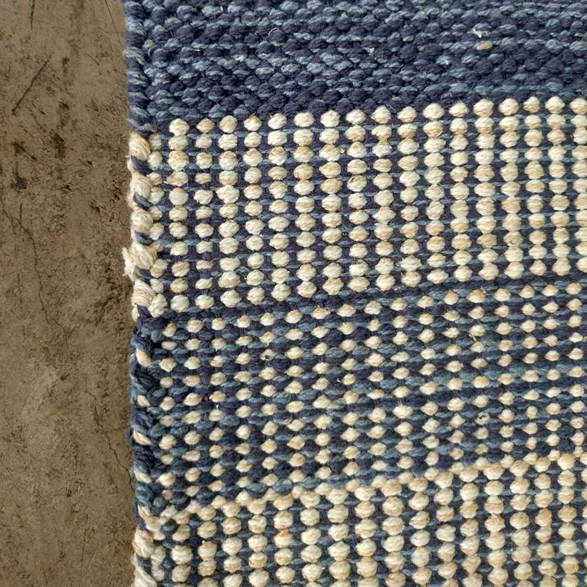Alfombra Idetex Cotton Kalu 300 x 200 Azul