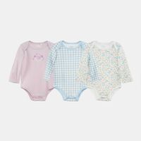 Pack 3 Body Chess Baby Lavanda, Rosado