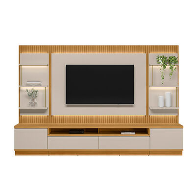 Home TV Di Poretti Design Sao Paulo Hasta 70" Caf&eacute; Claro
