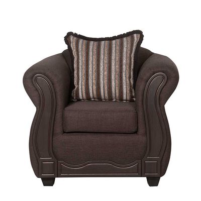 Imagen 2 del producto Juego de Living Black Factory Sofia 7 Cuerpos Café