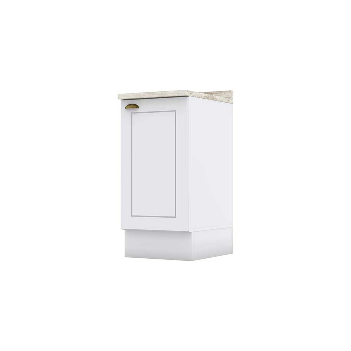 Mueble de Cocina Base  Home Mobili Americana 1 Puerta Gris