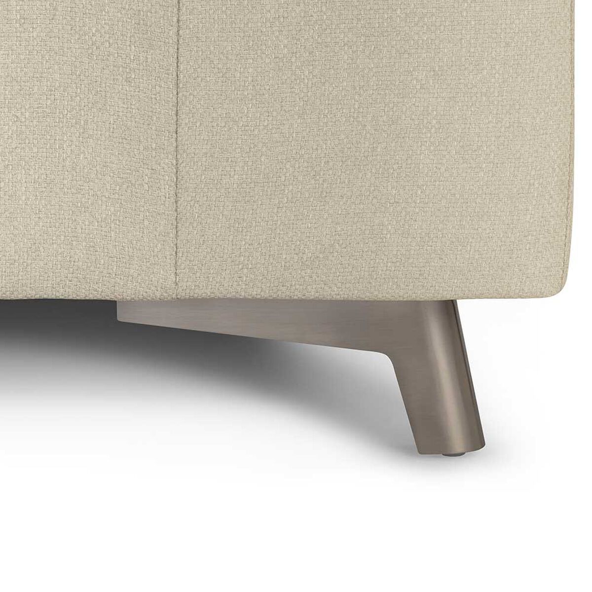 Sofá Seccional Derecho Rosen Carter 3-1 Cuerpos Beige
