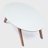 Mesa de Centro Roca Fronteiras Blanco Canela