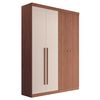 Clóset Onessta Buriti 4 Puertas 2 Cajones Jatoba Arena
