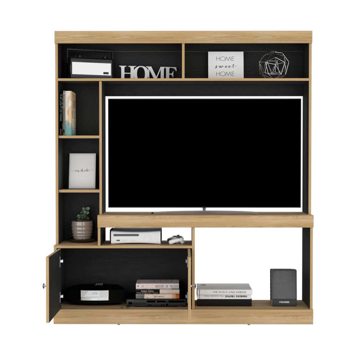 Estante TV TuHome Dante Hasta 65" Blanco
