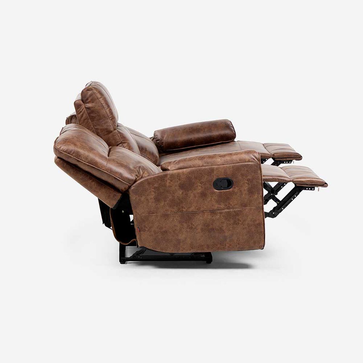 Sof&aacute; Reclinable Rosen Tolosa 3 Cuerpos Camel