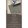 Alfombra Decocasa Rustk Junco Cinza 150 x 200 cm Gris