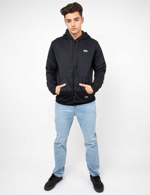 Imagen 2 del producto Poleron Hoodie Hombre Icono Indigo, Negro, Verde