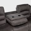 Sofá Daniels FG98060SGR 3 Cuerpos Gris