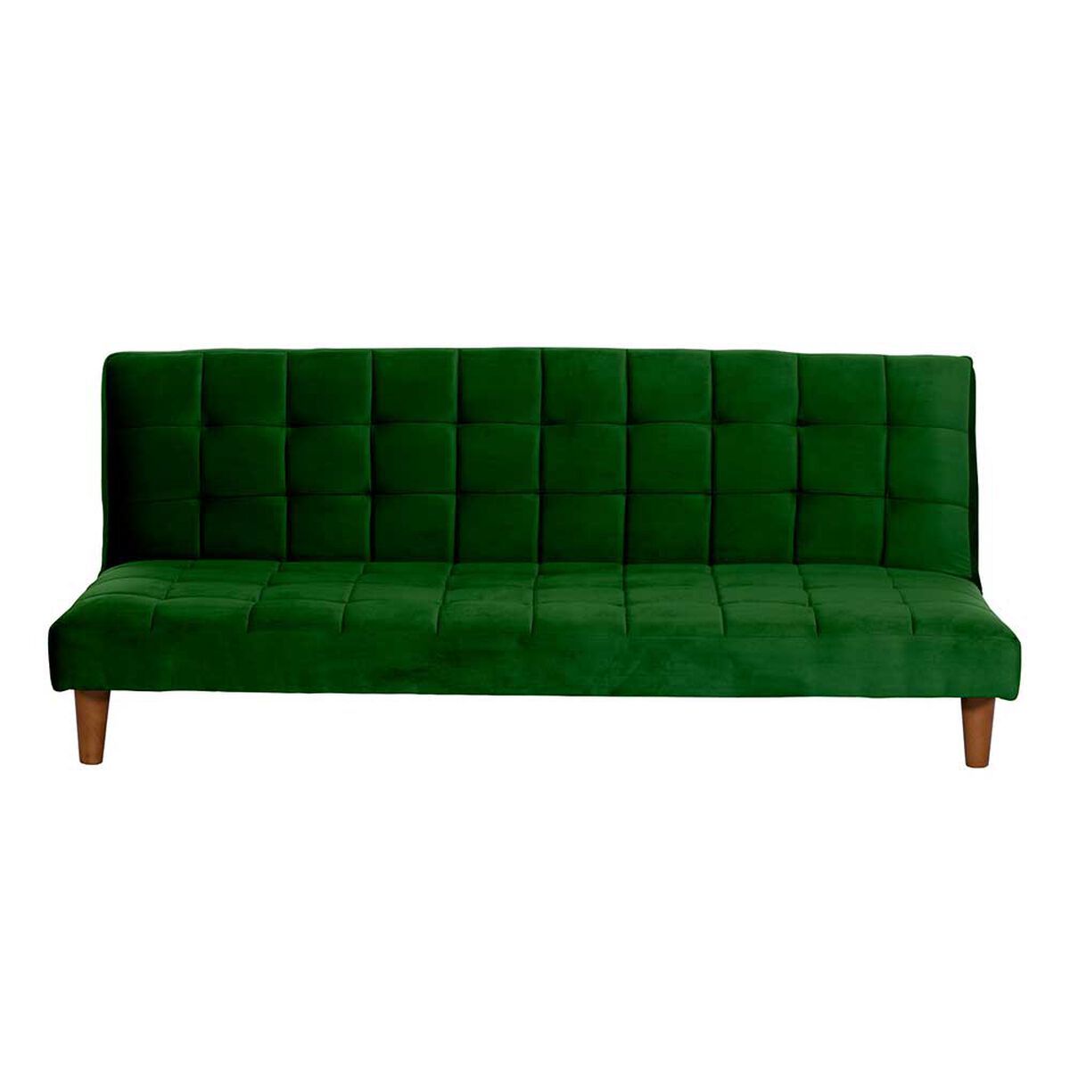 Futón Latam Home Turin Velvet 3 Cuerpos Verde