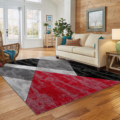 Imagen 2 del producto Alfombra Idetex Carved Rojo 133 x 180 cm