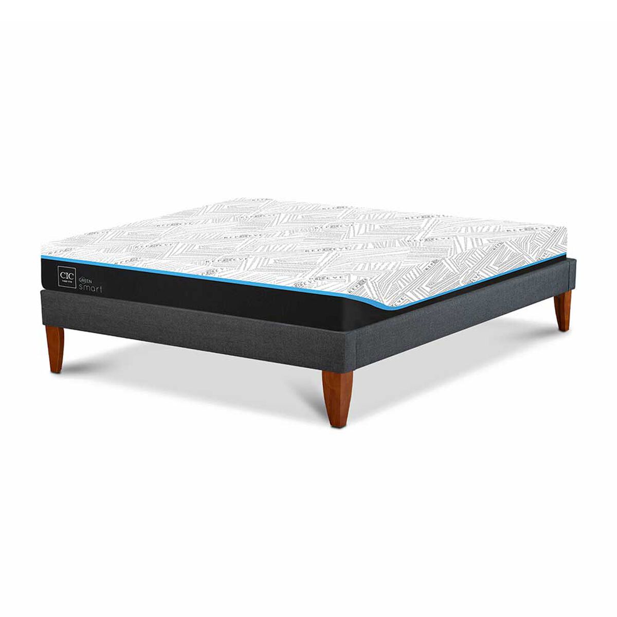 Cama europea CIC 2 Plazas Green Infinity