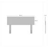 Cama Europea Celta 2 Plazas New Mega + Respaldo + 2 Veladores Castilla