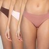 Pack 3 Unidades Calz&oacute;n Bikini Mujer Intime