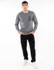 Polera Con Estampado Manga Larga Hombre Cutback