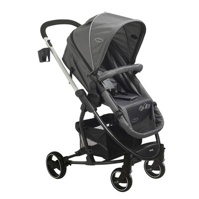 Imagen 2 del producto Coche Cuna Travel System Bebe Alfa con Accesorios Negro Bebesit