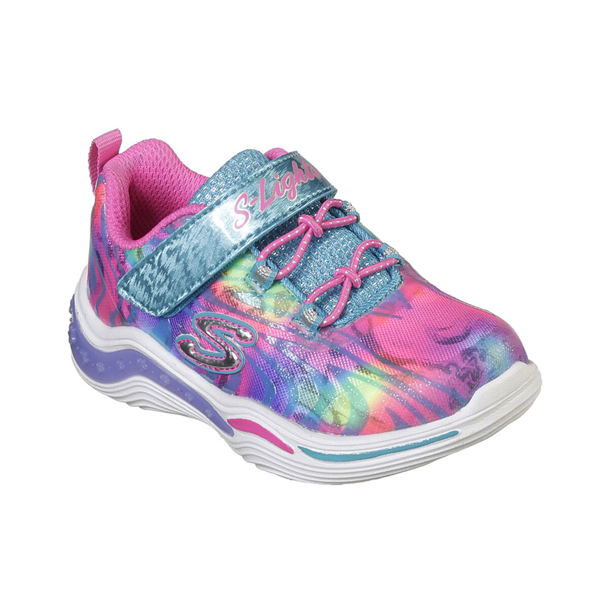 Zapatilla Con Luces Niña Skechers