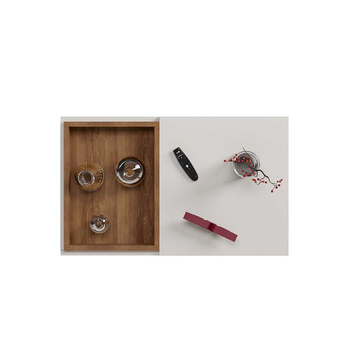Mesa de Centro Exit Veneza Beige Matte