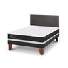 Cama Europea CIC 2 Plazas Ortopedic + Respaldo Villarrica