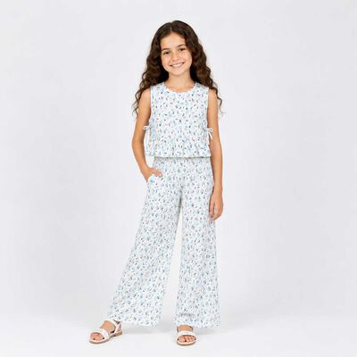 Conjunto Polera + Pantalón Niña Chess