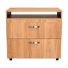 C&oacute;moda Tuhome Barilo 2 Cajones Fresno Wengue