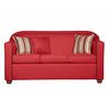 Juego de Living Ruzam Mobel Zafiro Sofá 3 Cuerpos + Dos Sillones 1 Cuerpo Lino Rojo