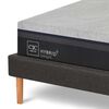 Cama Europea CIC 2 Plazas Hybrid Plus + Respaldo + 2 Veladores
