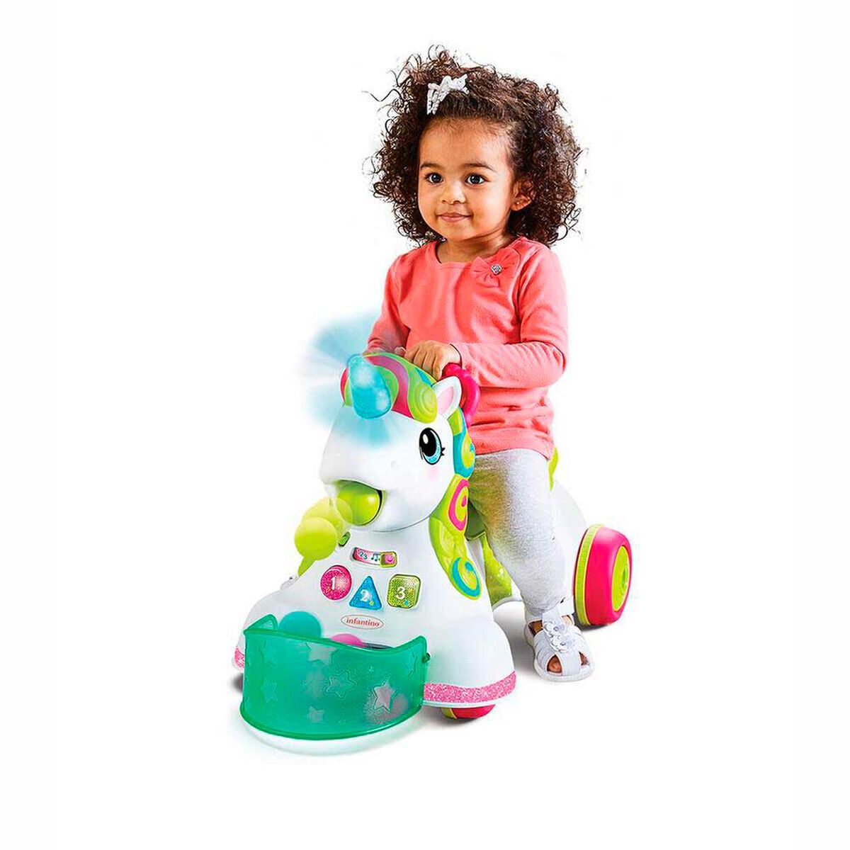 Caminador Bebe Unicorno 3 en 1 Infantino
