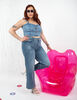 Jeans Wide Leg Mujer Extralindas