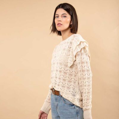 Sweater Crochet Mujer Zibel