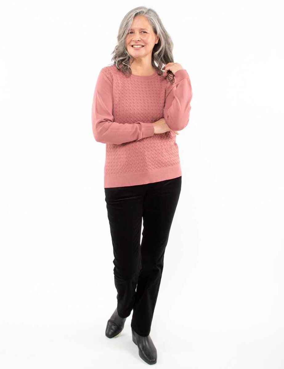 Sweater Cuello Redondo Mujer Portman Club