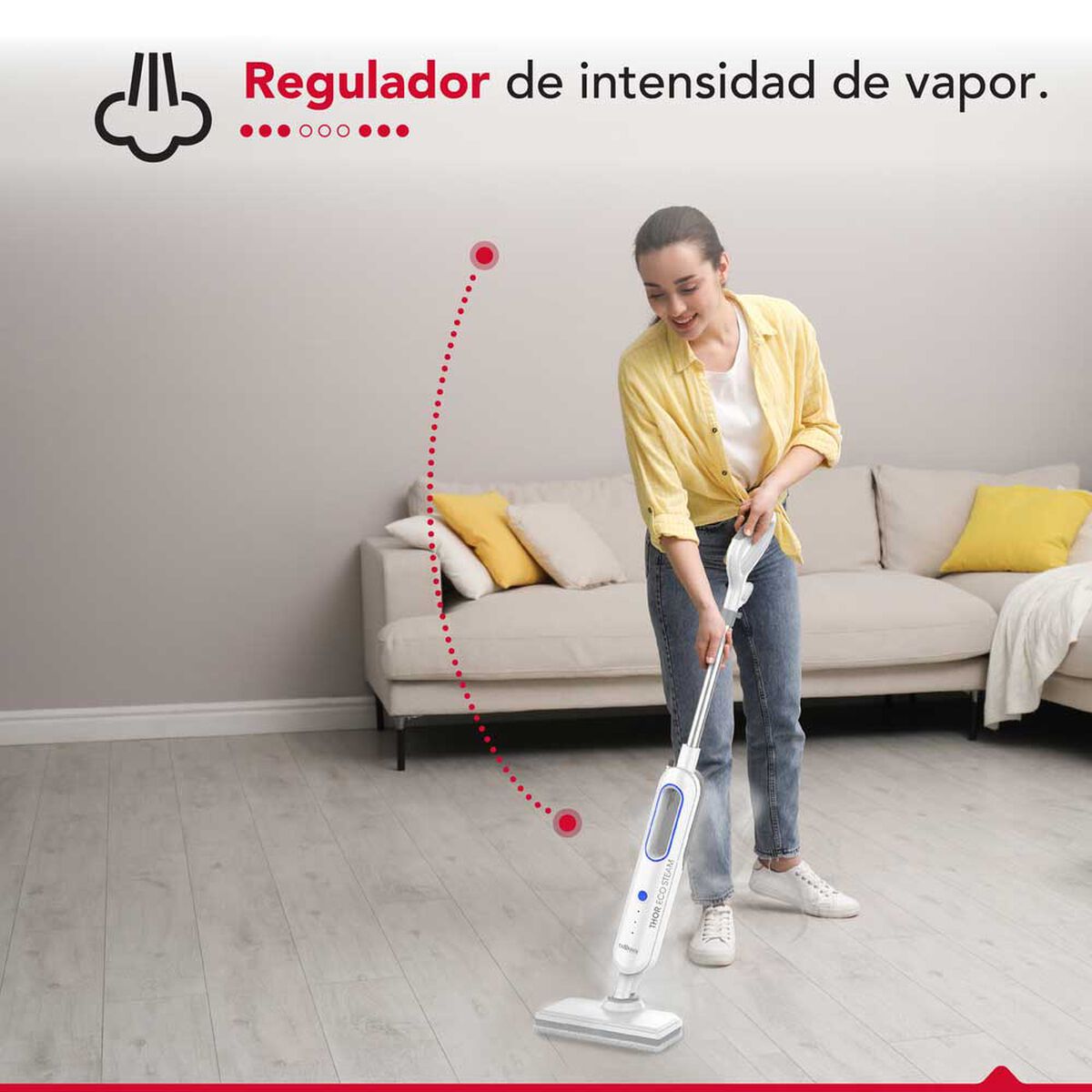 Limpiadora a vapor Thörben Thor Eco Steam 0.36 lts.