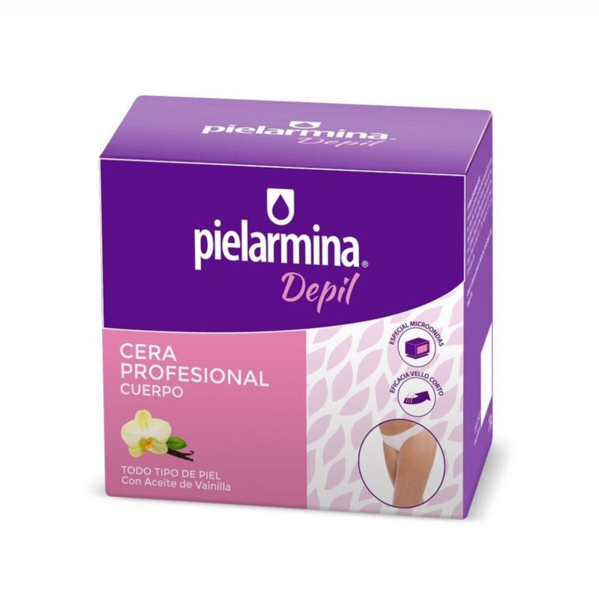 Cera Depilatoria Cuerpo para Microondas  250 g Pielarmina