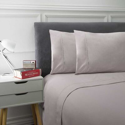 Imagen 2 del producto Juego de Sábanas Liso Dreams 180 Hilos King Mauve