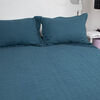 Quilt Doral King Azul Marino Velvety