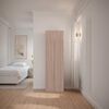 Combo Closet Tuhome 3 Puertas + M&oacute;dulo Superior Dreams Bardolino