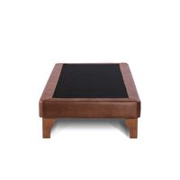 Base Europea Dividida Latam Home 1 Plaza Zen Cuero Tabaco