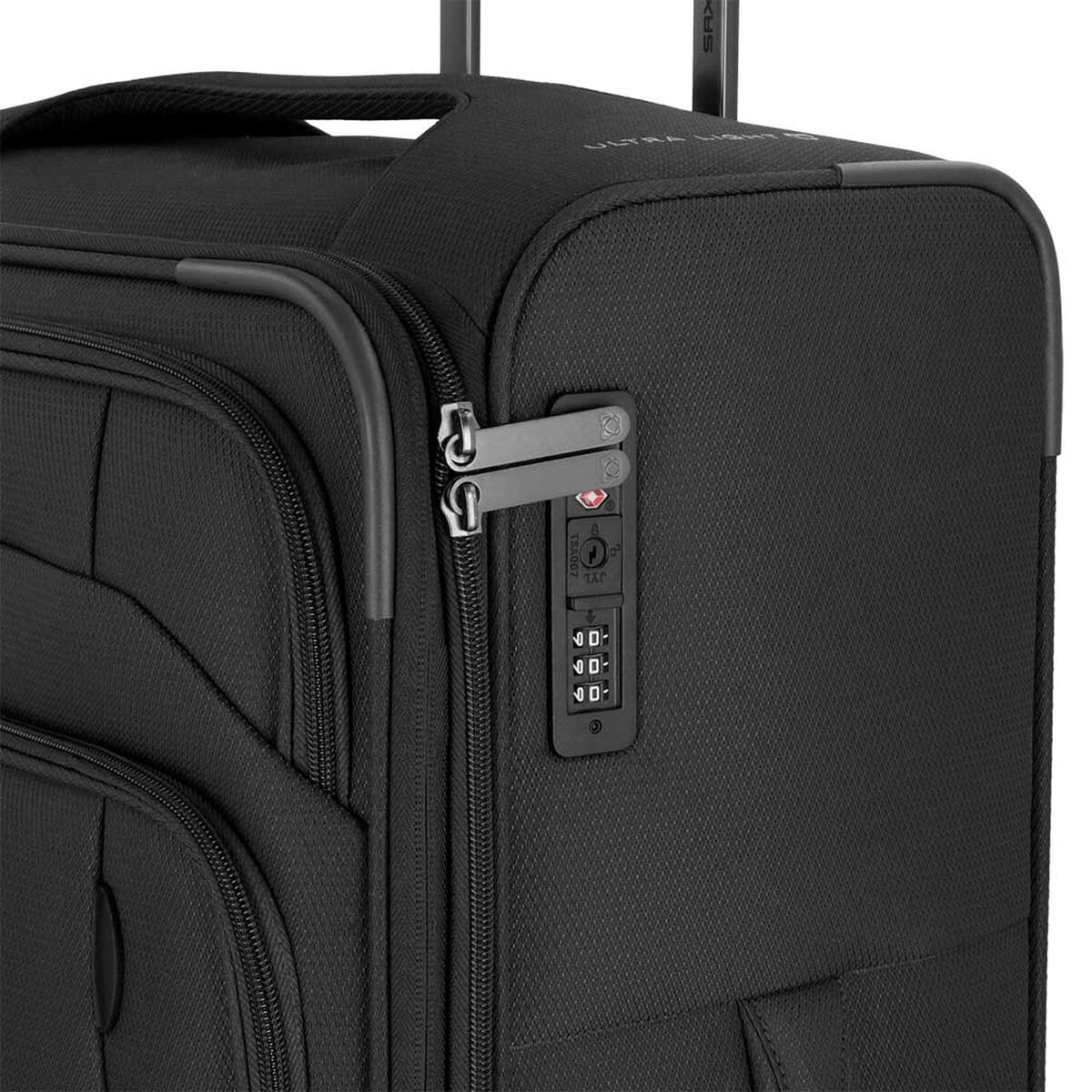 Maleta Saxoline Airshock 4SX Negro 72 lt M