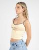 Polera Crop Pabilo Sin Mangas Mujer Icono