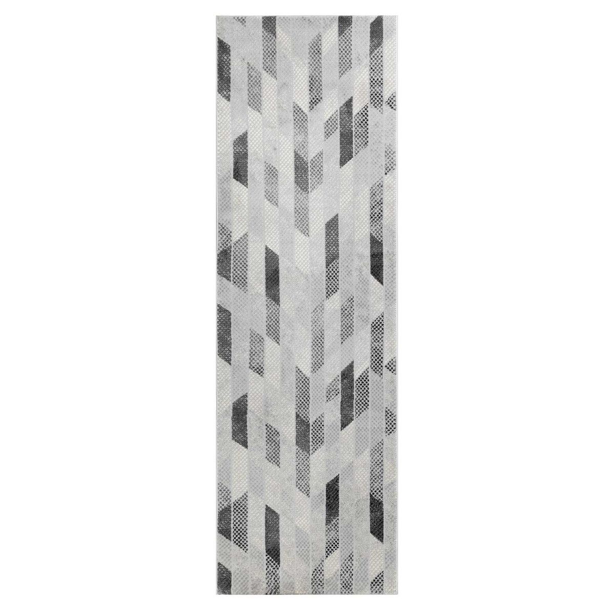Alfombra de Pasillo Modalfo Babil Gris 70 x 230 cm