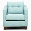 Juego de Living Barra Design Elena Sofá 3 Cuerpos + Dos Sillones 1 Cuerpo Verde